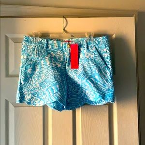 New Lilly Pulitzer Palmita stretch shorts